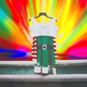 Santa's helper elf dress.